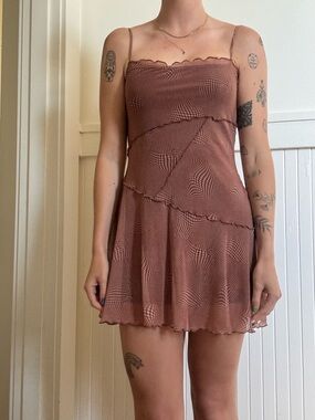 Funky mesh dress